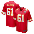 C.J. Hanson Kansas City Chiefs   Game Jersey -  Red