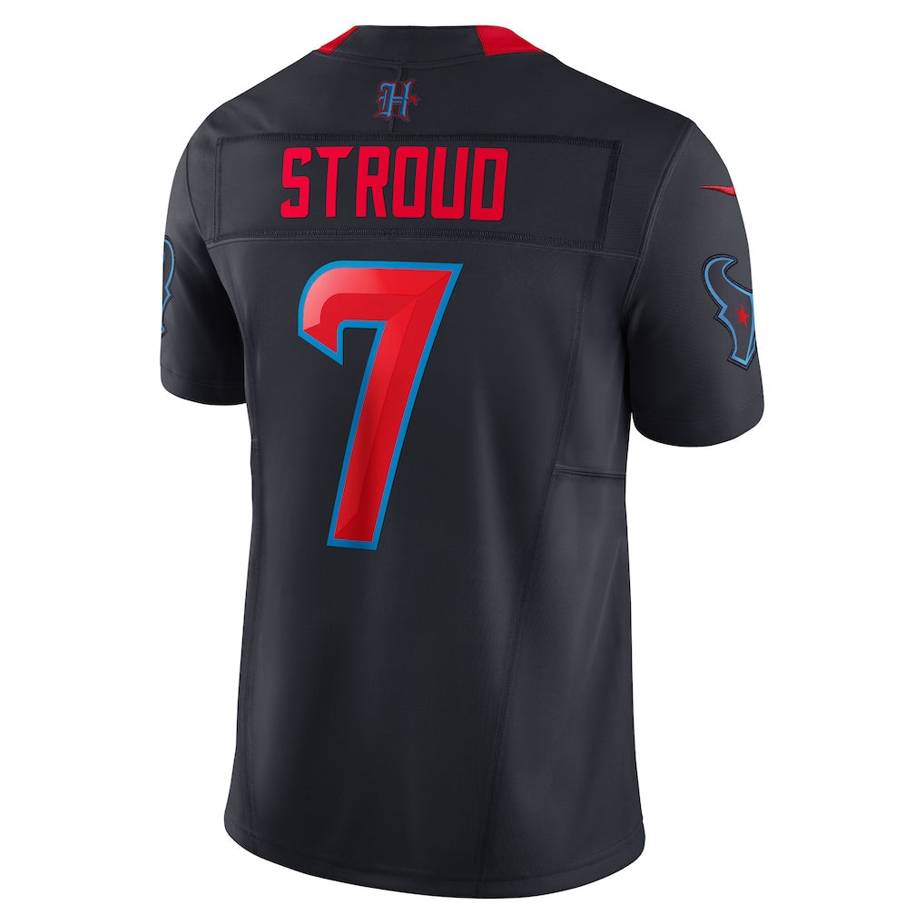 H.Texans #7 C.J. Stroud Navy 2nd Alternate Vapor F.U.S.E. Limited Jersey