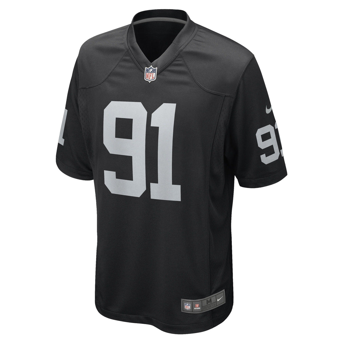Bilal Nichols Las Vegas Raiders  Game   Jersey - Black