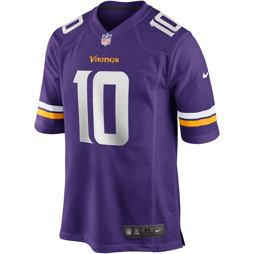 Fran Tarkenton Minnesota Vikings  Game Retired   Jersey - Purple