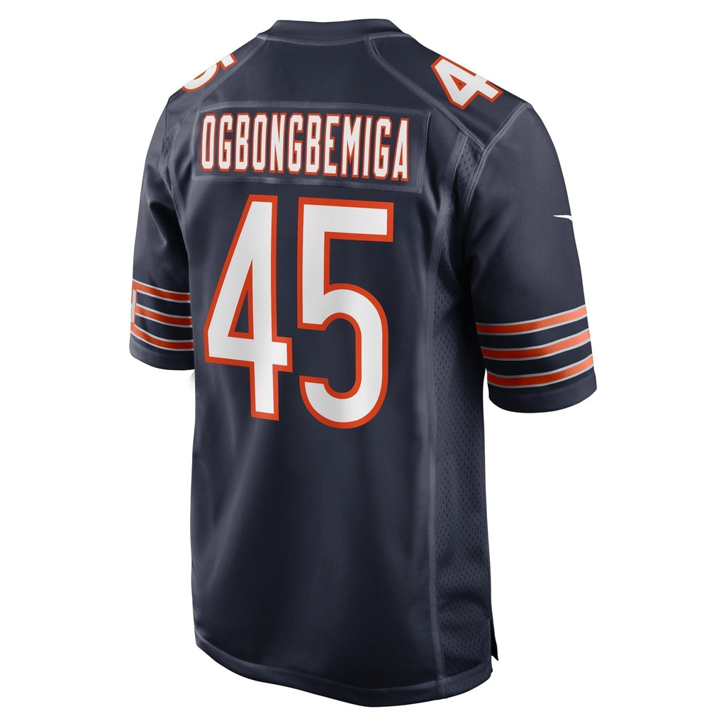 Amen Ogbongbemiga Chicago Bears  Game Jersey -  Navy