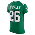 P.Eagles #26 Saquon Barkley Kelly Green Alternate Vapor F.U.S.E. Elite Jersey