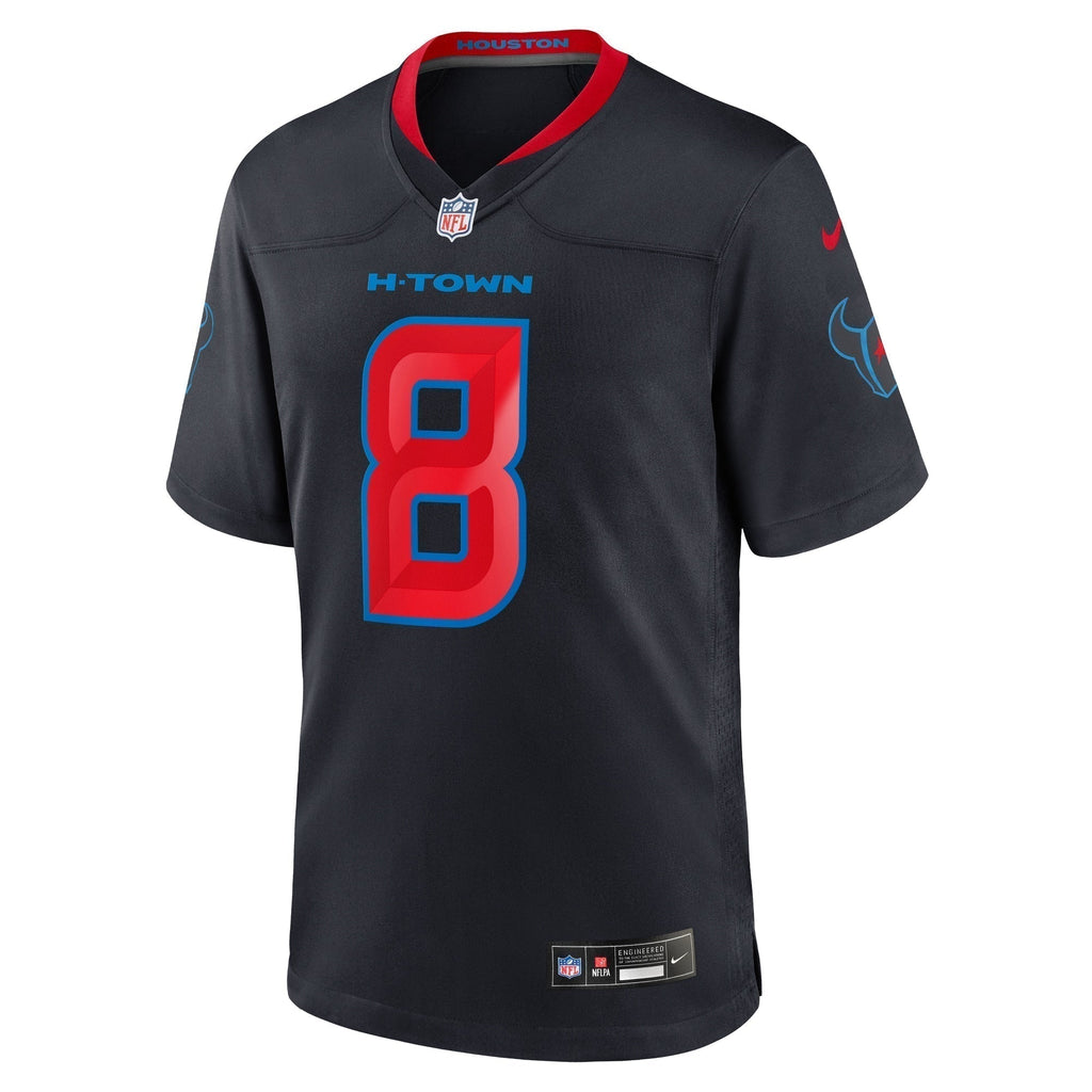 John Metchie III Houston Texans  2nd Alternate Game Jersey -  Navy