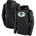 Men's Green Bay Packers 2021 Salute to Service Hoodie Black