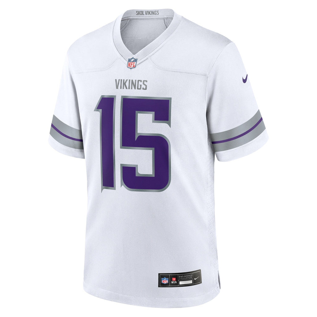 Dallas Turner Minnesota Vikings  Alternate Game   Jersey - White
