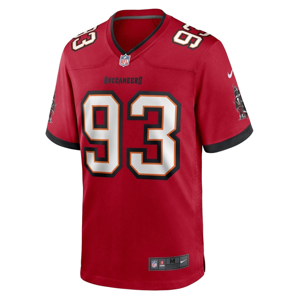 Eric Banks Tampa Bay Buccaneers   Game Jersey -  Red