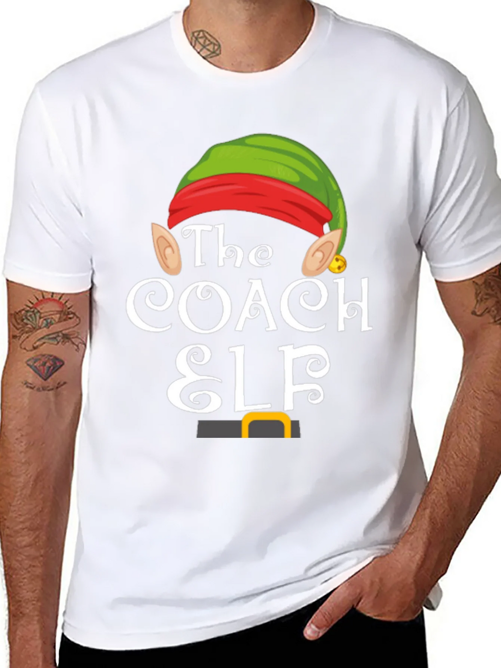 The Coach Elf Christmas T-Shirt