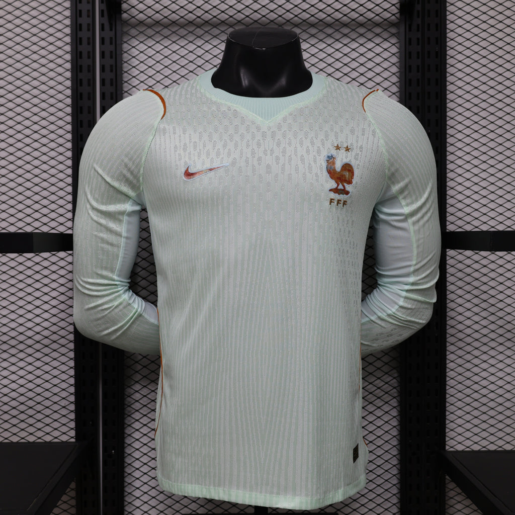 2026 France Away Player Version Jersey (Long Sleeve)
