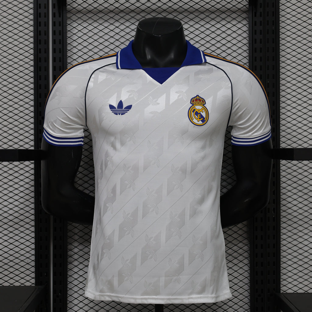 2026 Real Madrid Retro Player Version Jersey