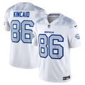 Men's Buffalo Bills Dalton Kincaid  White 2025 Rivalries Collection F.U.S.E. VaporLimited Stitched Jersey