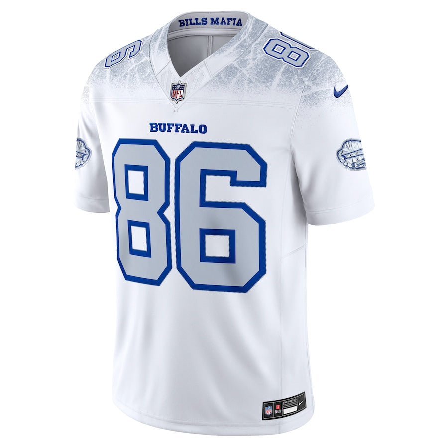 Men's Buffalo Bills Dalton Kincaid  White 2025 Rivalries Collection F.U.S.E. VaporLimited Stitched Jersey