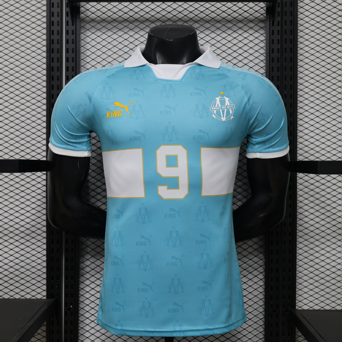 2026 Marseille Retro Edition Player Version Jersey
