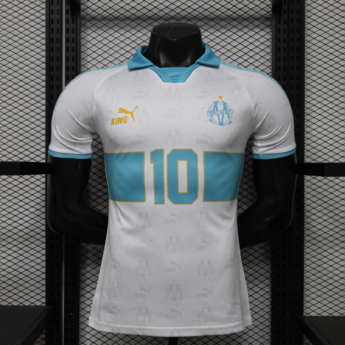 2026 Marseille Retro Casual Player Version Jersey