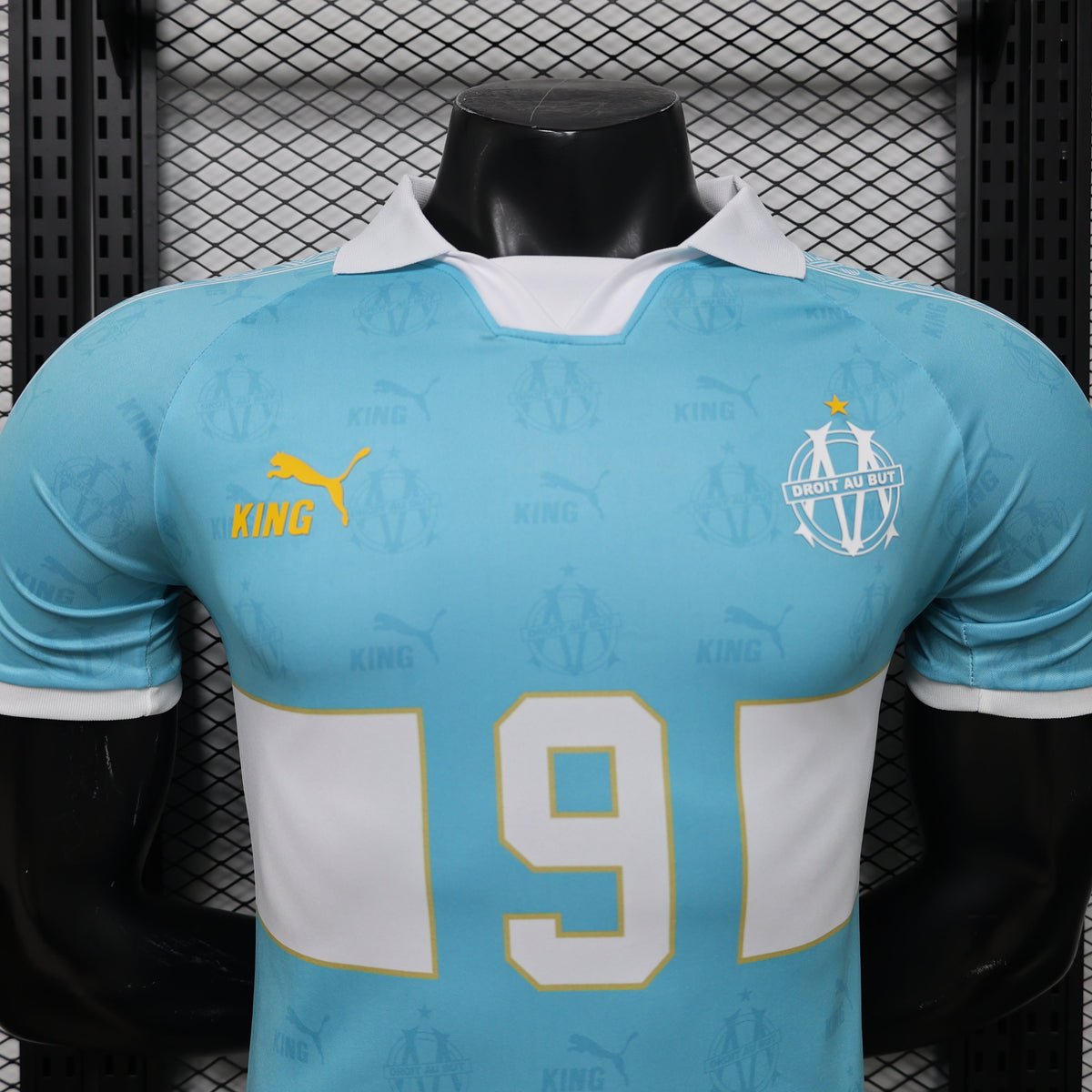 2026 Marseille Retro Edition Player Version Jersey