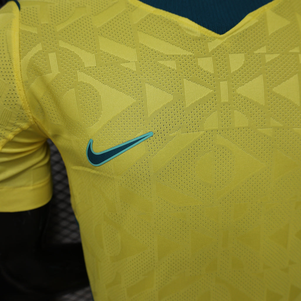 2026 Brazil Home Player Version Jersey (1:1 Authentic Stitching)