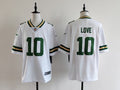 Men's Green Bay Packers Jordan Love  Jersey -  White