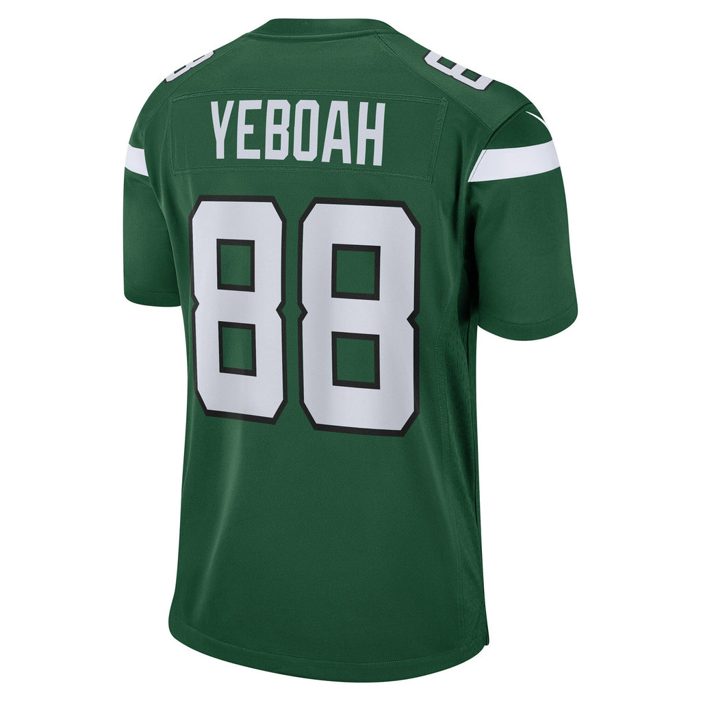 Kenny Yeboah New York Jets  Game   Jersey - Gotham Green