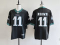 Men's Philadelphia Eagles A.J. Brown  Jersey-Black
