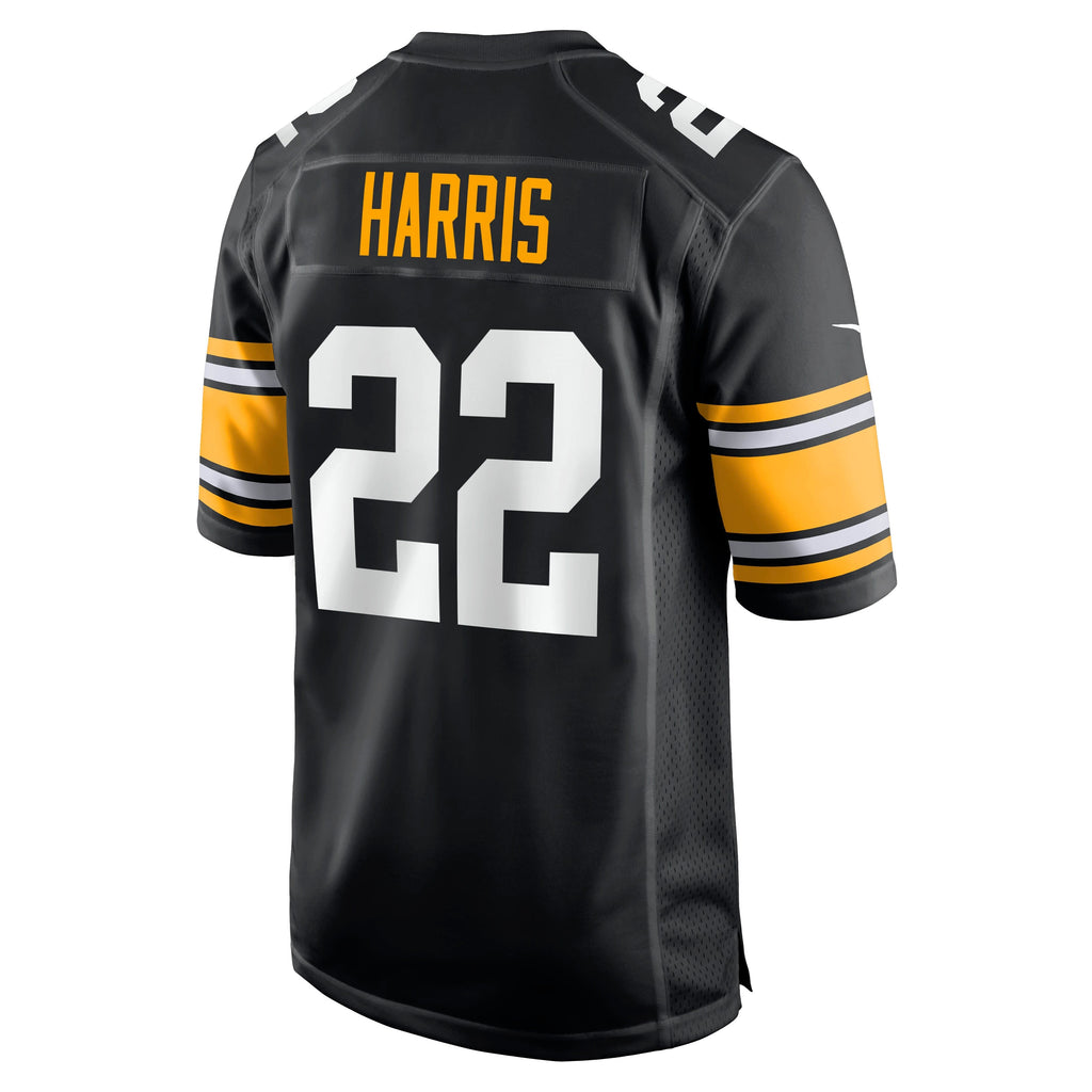 Najee Harris Pittsburgh Steelers  Game   Jersey - Black