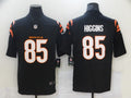 Men's Cincinnati Bengals Tee Higgins Black Game Player Jersey