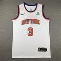 Knicks #3 White Jersey