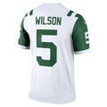 NY.Jets #5 Garrett Wilson White Legend Player Performance Top Jersey