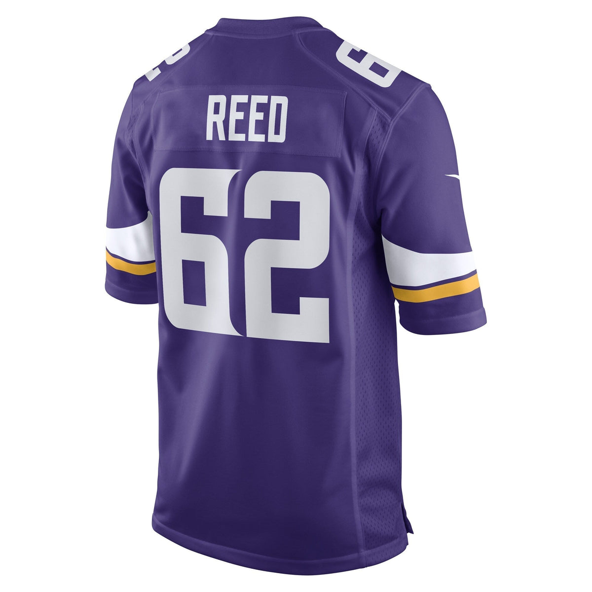 Chris Reed Minnesota Vikings  Game   Jersey - Purple