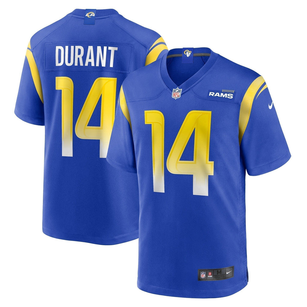 Cobie Durant Los Angeles Rams  Game   Jersey - Royal