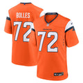 Denver Broncos Garett Bolles Orange Team Game Jersey