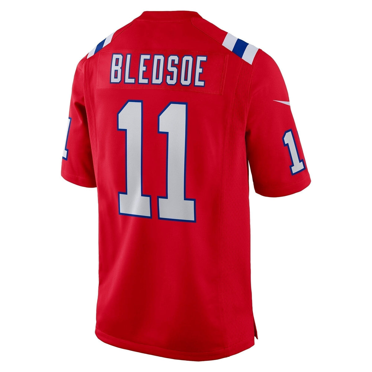 Drew Bledsoe New England Patriots  Retired   Alternate Game Jersey - Red