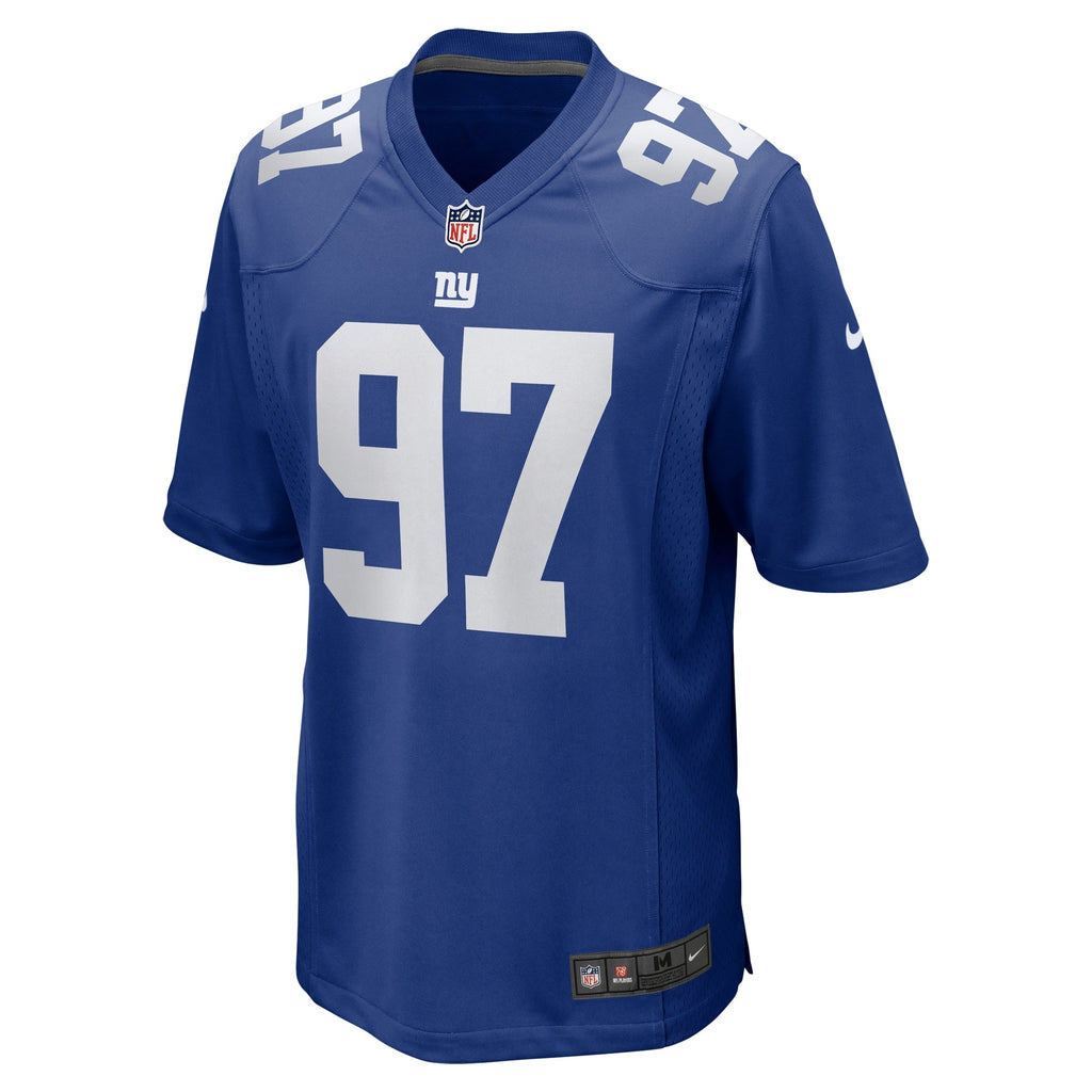 Dexter Lawrence II New York Giants  Team Game   Jersey - Royal