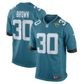 Montaric Brown Jacksonville Jaguars  Game   Jersey - Teal