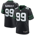 Will McDonald IV New York Jets  Alternate Game Jersey - Legacy Black