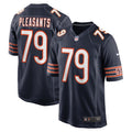Austen Pleasants Chicago Bears  Game Jersey -  Navy