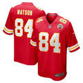 Justin Watson Kansas City Chiefs  Game   Jersey - Red