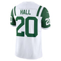 NY.Jets #20 Breece Hall White Classic Alternate Vapor F.U.S.E. Limited Jersey