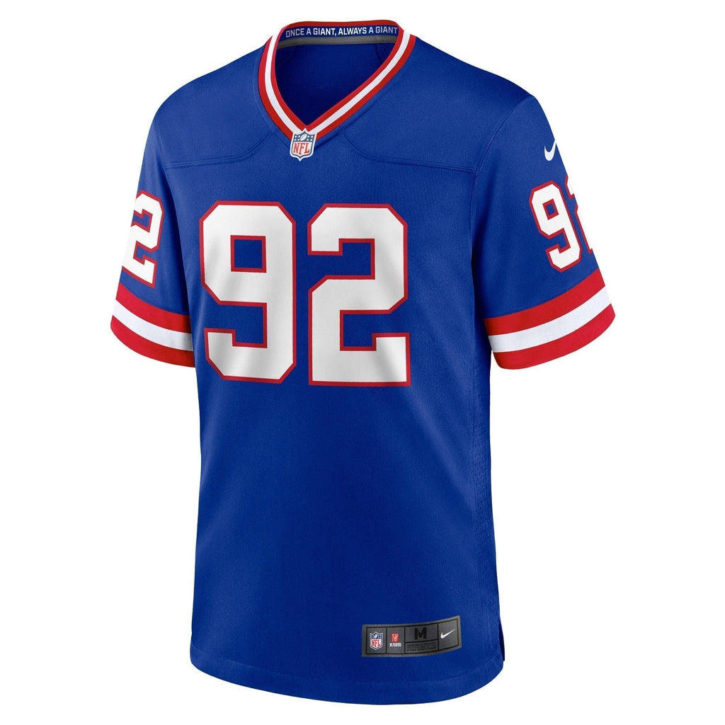 Michael Strahan New York Giants  Classic Retired   Game Jersey - Royal