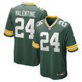 Carrington Valentine Green Bay Packers   Game Jersey -  Green
