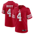 Jake Moody San Francisco 49ers  Team Game Jersey - Scarlet