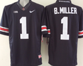 Men's Ohio State Buckeyes Braxton Miller Black Player Game Jersey