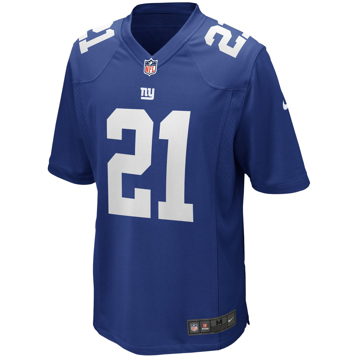 Tiki Barber New York Giants  Game Retired   Jersey - Royal