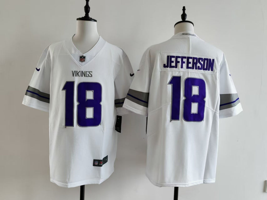 Men's Minnesota Vikings Justin Jefferson  Jersey -  White