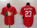 Men's San Francisco 49ers Christian McCaffrey Scarlet Game Jersey