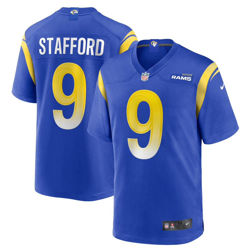 Los Angeles Rams Matthew Stafford Royal Game Jersey