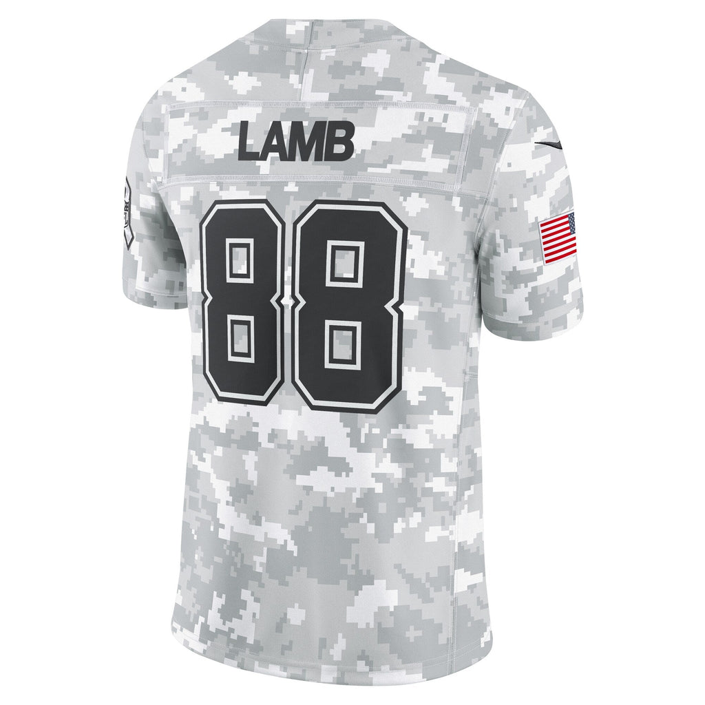 CeeDee Lamb Dallas Cowboys  2024 Salute to Service Limited Jersey - Arctic Camo