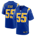 Junior Seau Los Angeles Chargers  Retired   Alternate Game Jersey - Royal