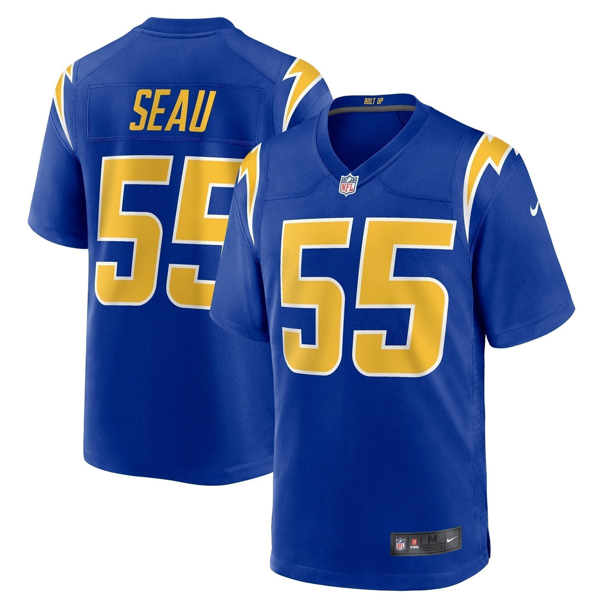 Junior Seau Los Angeles Chargers  Retired   Alternate Game Jersey - Royal