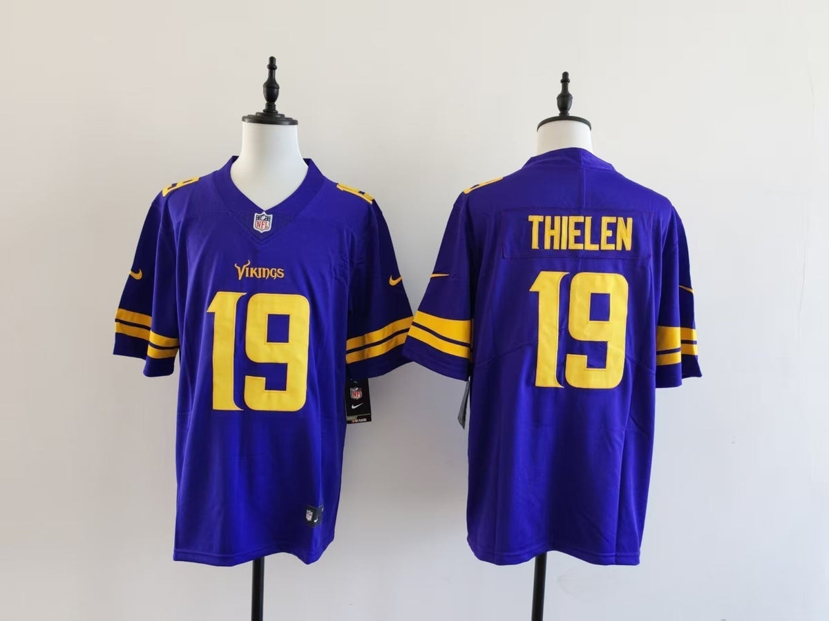 Men's Minnesota Vikings Adam Thielen  Jersey -  Purple
