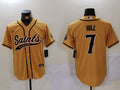 Men's New Orleans Saints Taysom Hill Yellow Game Jersey
