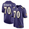 Baltimore Ravens Roger Rosengarten Purple Team Game Jersey